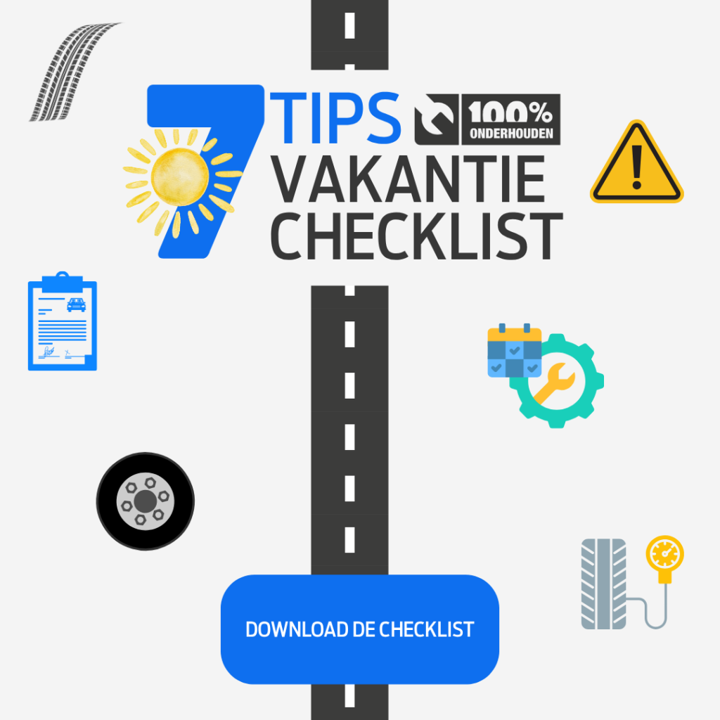 vakantie checklist